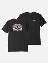 Load image into Gallery viewer, Patagonia Fitz Roy Horizons Responsibili-Tee T-Shirt - Black