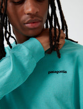 Load image into Gallery viewer, Patagonia P-6 Logo Responsibili-Tee Long Sleeve T-Shirt - Light Beryl Green