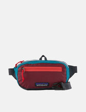 Load image into Gallery viewer, Patagonia Ultralight Black Hole Mini Hip Bag (Patchwork) - Roamer Red