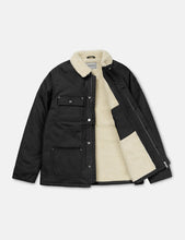 Load image into Gallery viewer, Carhartt-WIP Fairmount Coat - Black Rigid