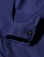 Load image into Gallery viewer, Le Laboureur Cotton Work Jacket - Navy Blue