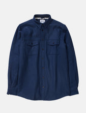 Load image into Gallery viewer, Norse Projects Villads Melton Overshirt - Navy