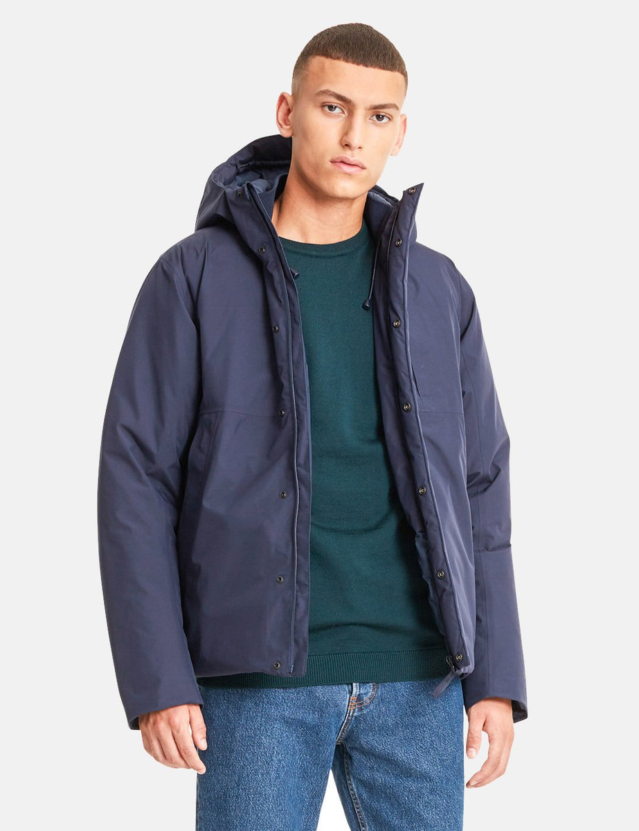 Norse Projects Fyn Down Gore Tex Jacket - Dark Navy 