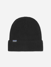 Load image into Gallery viewer, Patagonia Fisherman's Rolled Beanie Hat - Black
