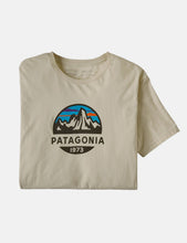 Load image into Gallery viewer, Patagonia Fitz Roy Scope Organic T-­Shirt - Oyster White
