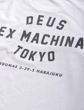 Load image into Gallery viewer, Deus Ex Machina Tokyo Address Long Sleeve T-shirt - White
