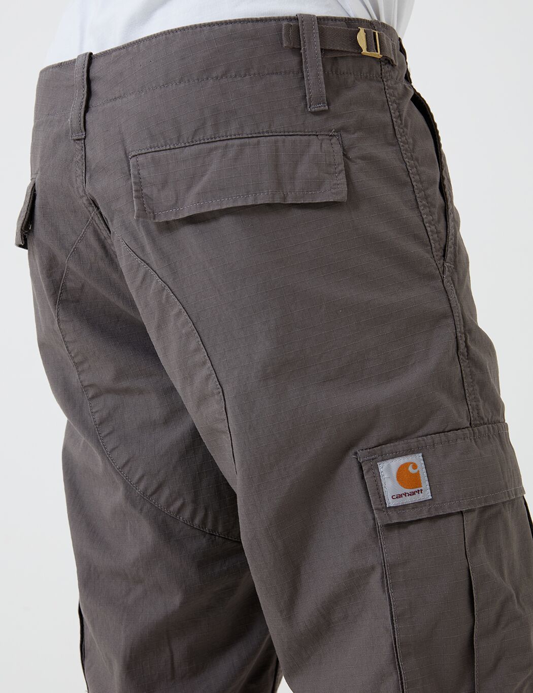 Carhartt WIP Aviation Pant Grey Gear Slim Fit Cargo Pants Air