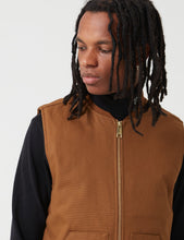 Load image into Gallery viewer, Carhartt-WIP Vest (Lined) - Hamilton Brown Rigid

