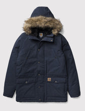 Load image into Gallery viewer, Carhartt-WIP Trapper Parka - Navy/Black
