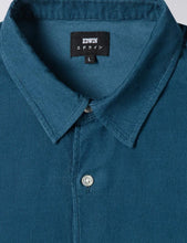Load image into Gallery viewer, Edwin Minimal Babycord Shirt - Legion Blue
