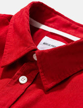 Load image into Gallery viewer, Norse Projects Osvald Corduroy Shirt - Askja Red

