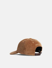 Load image into Gallery viewer, Norse Projects Wide Wale Cord Sports Cap - Utility Khaki
