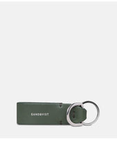 Load image into Gallery viewer, Sandqvist Joel Key Ring (Leather) - Green
